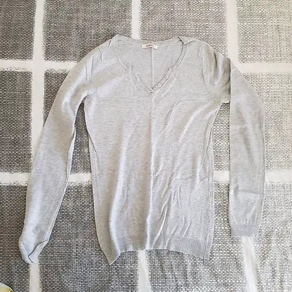 grauer Pullover Gösse S/M?
