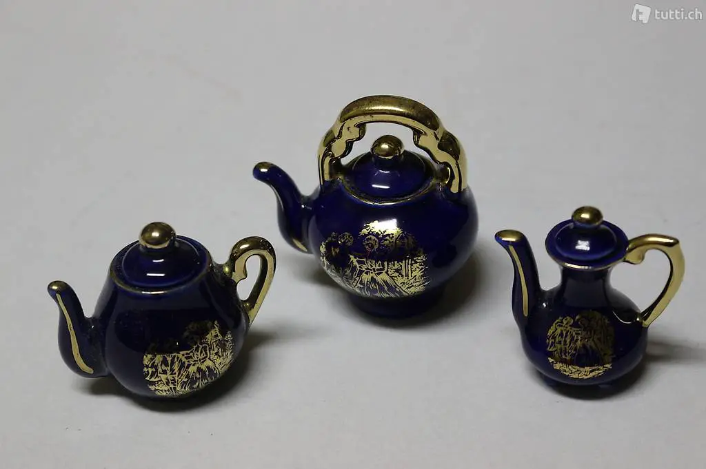 miniatur-kaffe/-teekännchen