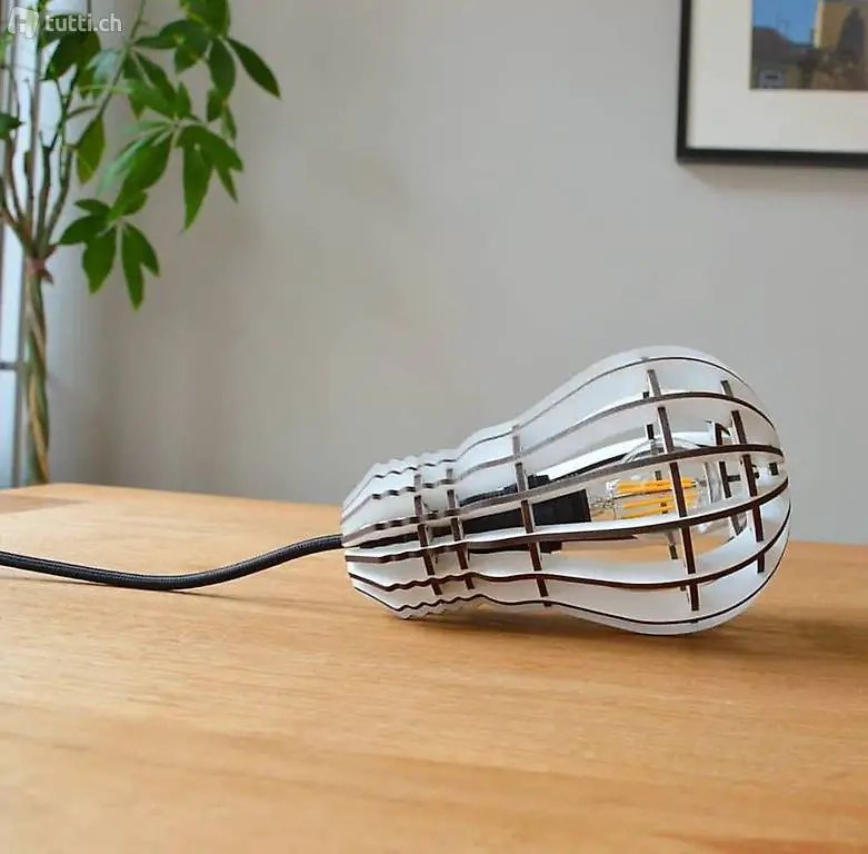  Lampada bulbo bianca