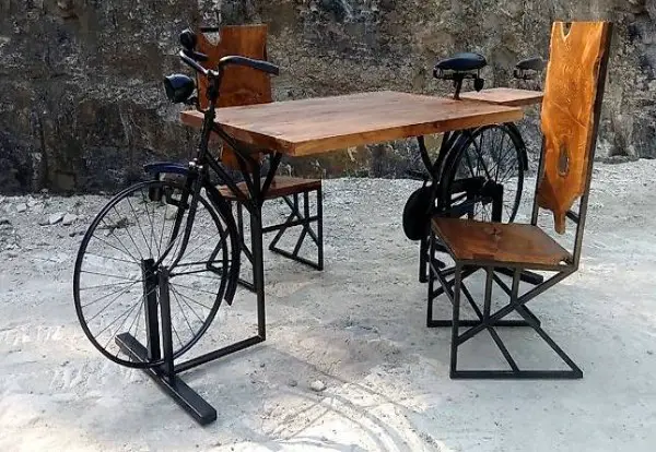  Tisch Set mit 2 Stühlen Esstisch Küchentisch Gartentisch