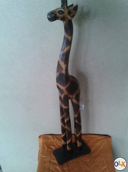 Giraffe aus Holz (Handarbeit)