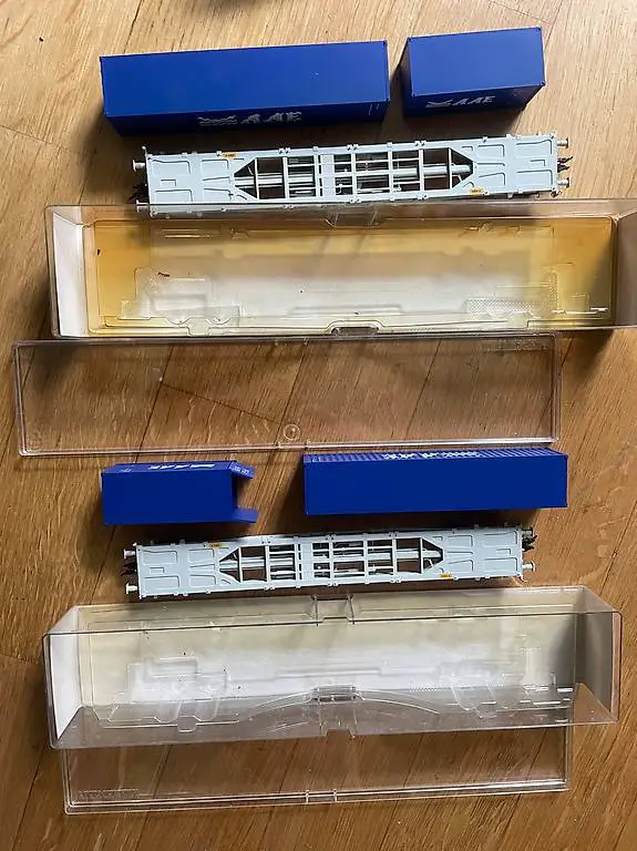 FLEISCHMANN 524106 H0 Container-2 waggons