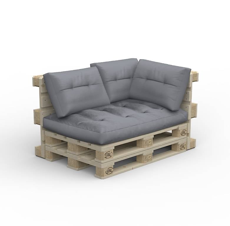 RIVERA pallet lounge con cuscini