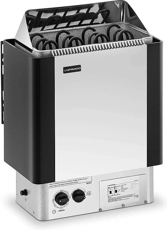 Saunaofen 6 kW 30 bis 110 °C inkl. Steuerung