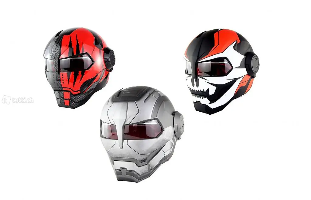  Ironman Motorradhelm