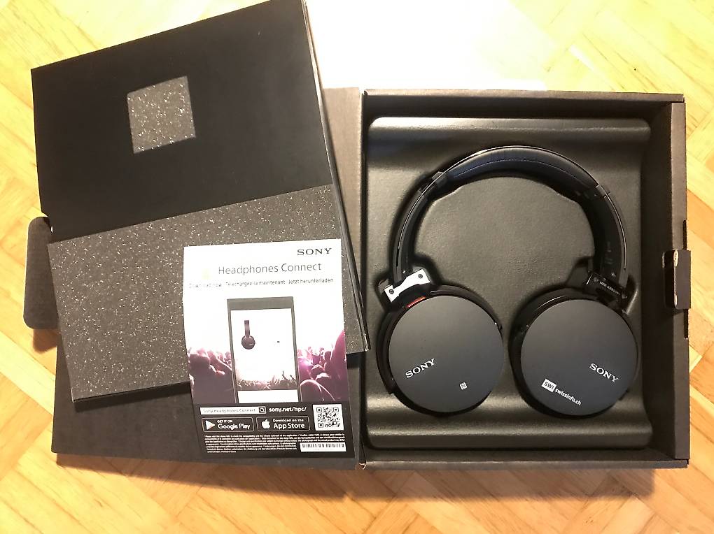 Sony XB950B1 drahtloser Kopfhörer mit Extra-Bass