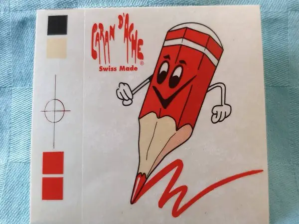  CARAN DACHE Swiss Made Aufkleber