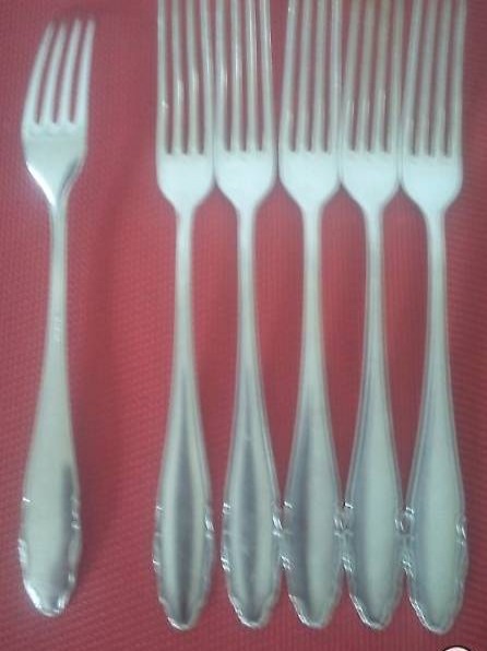 6 Essgabeln vers. 90