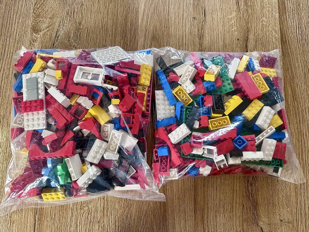 1.1 kg Lego Basic / Lego Universal Steine / Fenster / Räder