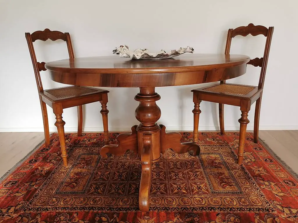 Biedermeier-Tisch rund