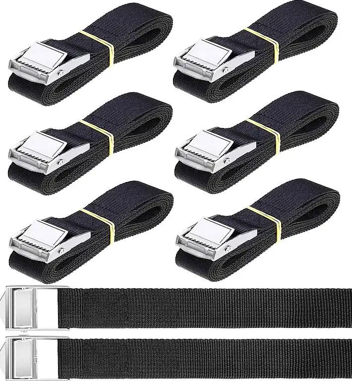 Spanngurte Zurrgurte Befestigungsriemen Kurz mit Klemmschlos