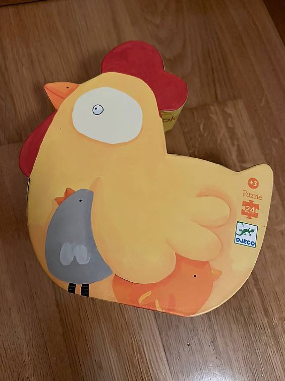 Puzzle DJECO Cot Cot Poulette 24 pezzi