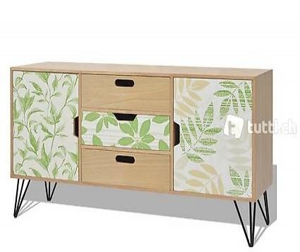  Anrichte Braun 110×35×57 cm MDF