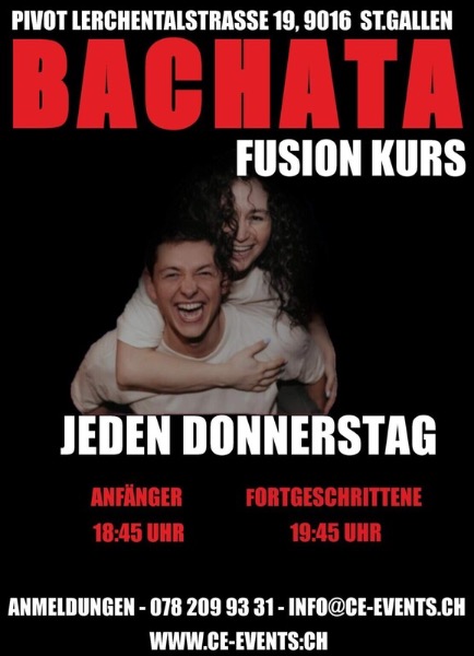 Tanzkurs in St. Gallen – jeden Donnerstag lernen & tanzen