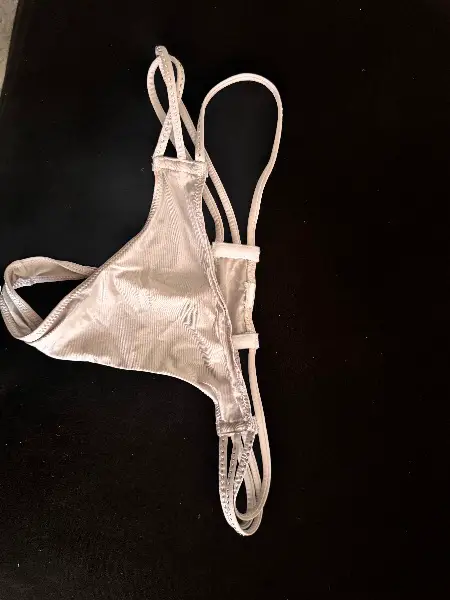 Getragene sexy Unterwäsche