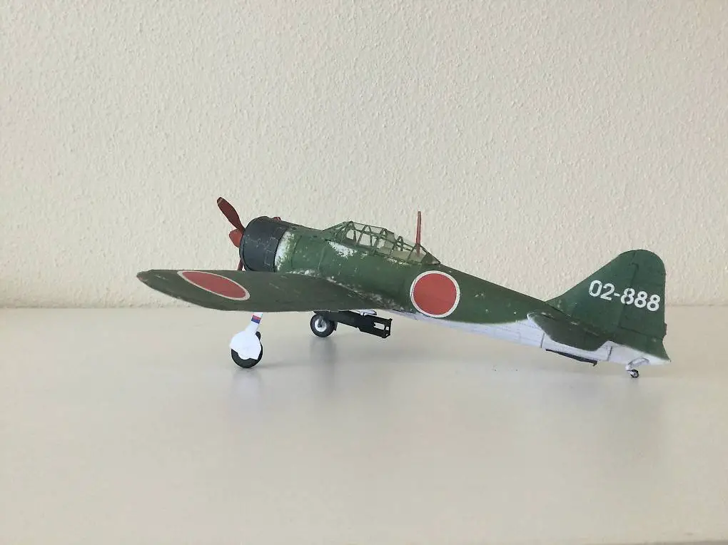 Modellflugzeug Mitsubishi A6M2 «Zero»