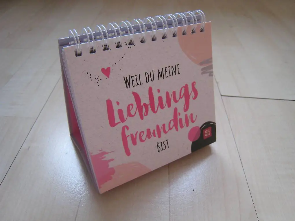 Weil du meine Lieblingsfreundin bist Groh Spiral-Buch