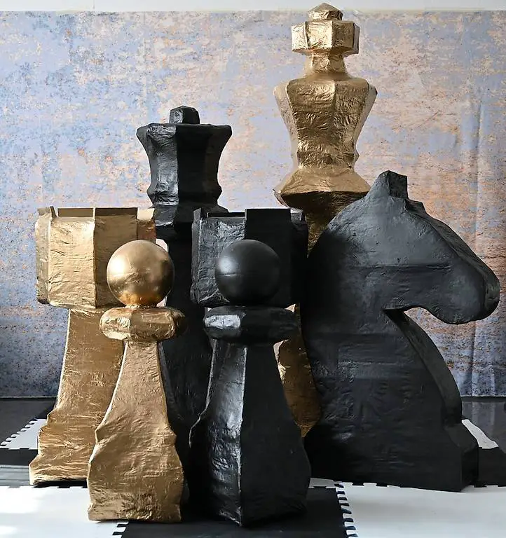 XXL Schachfiguren