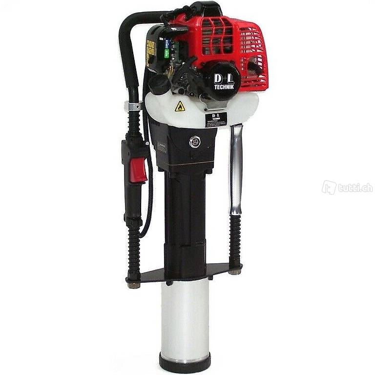  Handramme Pfostenramme Benzin 2PS
