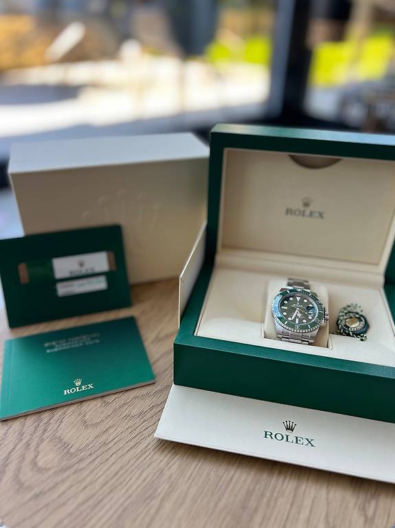 rolex submariner date hulk 116610lv 2020 (ch) neu