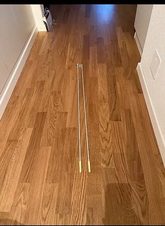 Schleuderstab Vorgang