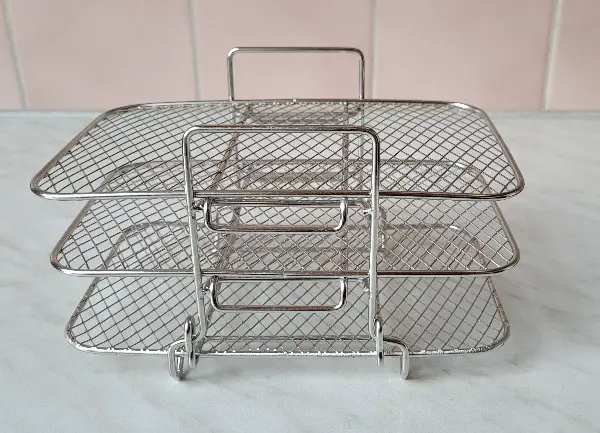 Praktischer Airfryer Einsatz, 3-Stöckig, neuwertig! 2 Stk.