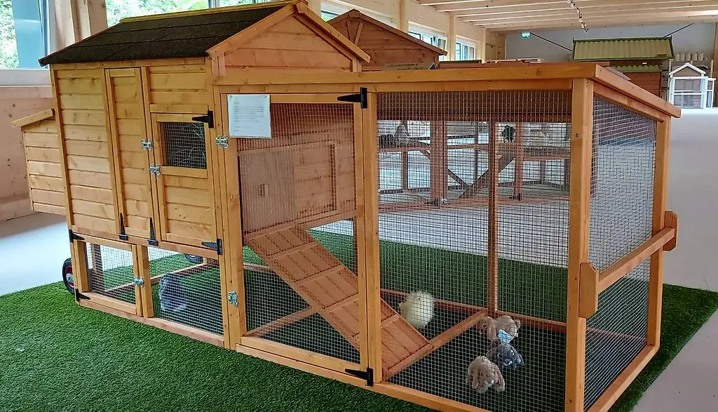 isolierter meerschweinchenstall hasenstall zwerghühner neu