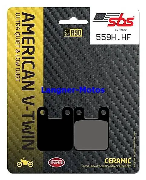 bremsbelag sbs 559 h.hf bremszange jaybrake 2,4, performance