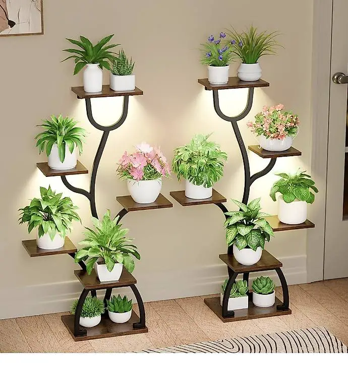 Pflanzenständer mit Wachstumslicht