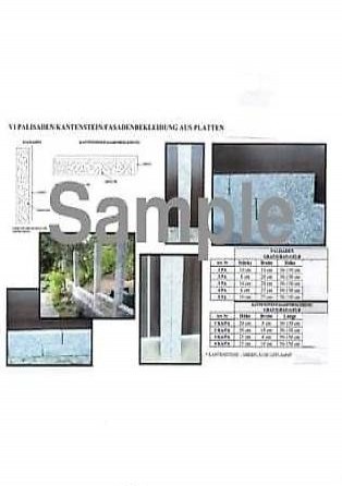  Palisaden,Kantensteine Granit grau Polen