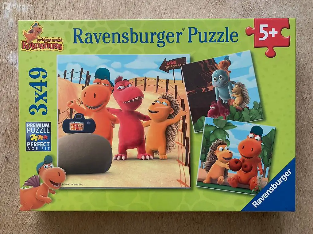 NEU - Puzzleset Der kleine Drache Kokosnuss