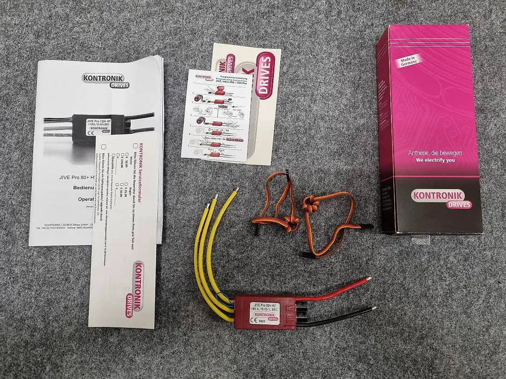 Kontronik Jive Pro 80+ HV Regler