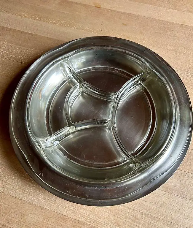 Zweiteilige Apéroplatte