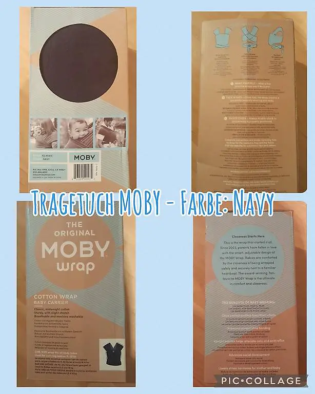 Tragetuch MOBY wrap Farbe: Navy