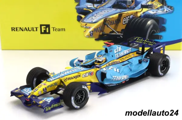 Renault R26 F1 2nd GP Brasilien 2006 Alonso / MC 1:18