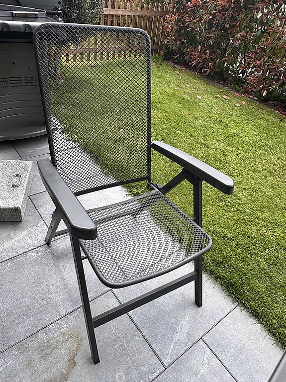 Gartenstühle mit Sitzpolster