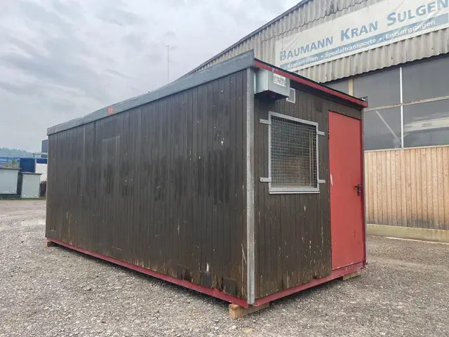 Mannschaftscontainer 6.0m, Container