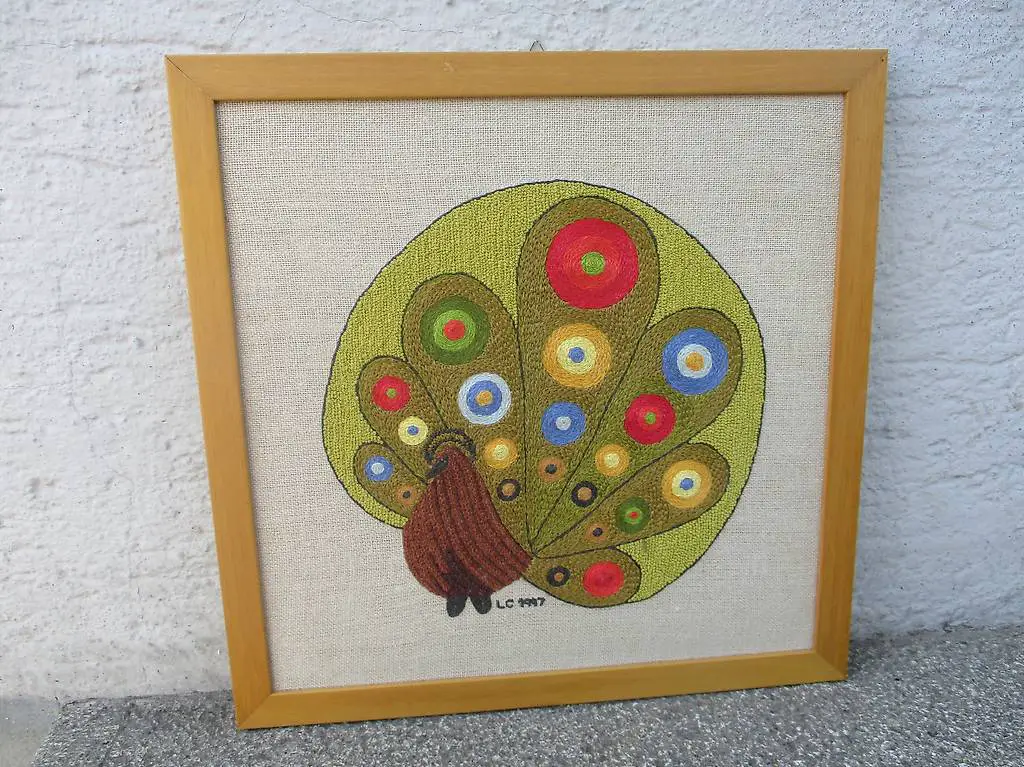 Gobelin-Bild Lory Cavanna Stick-Gemälde Kunst