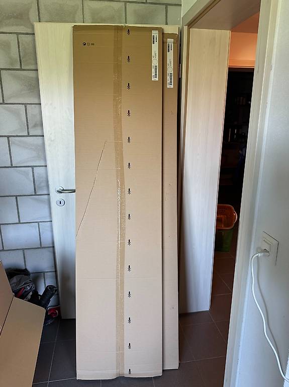 Schranktüren weiss IKEA z. B. für PAX (50x195)