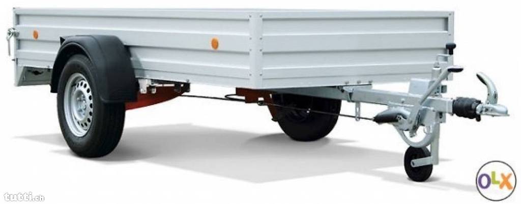 Tieflader, Böckmann TL-AL 3015/15, Aluanhänger, Einachser