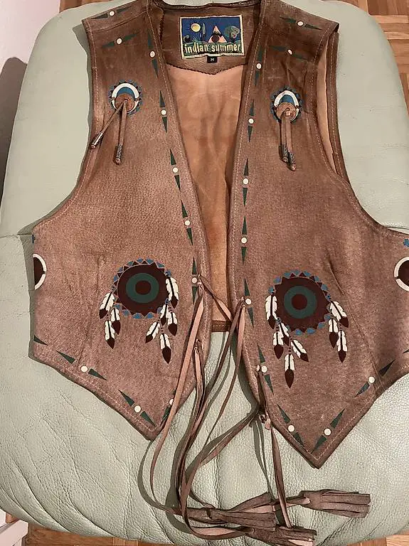 Indianer Kleidung Wildleder Original USA