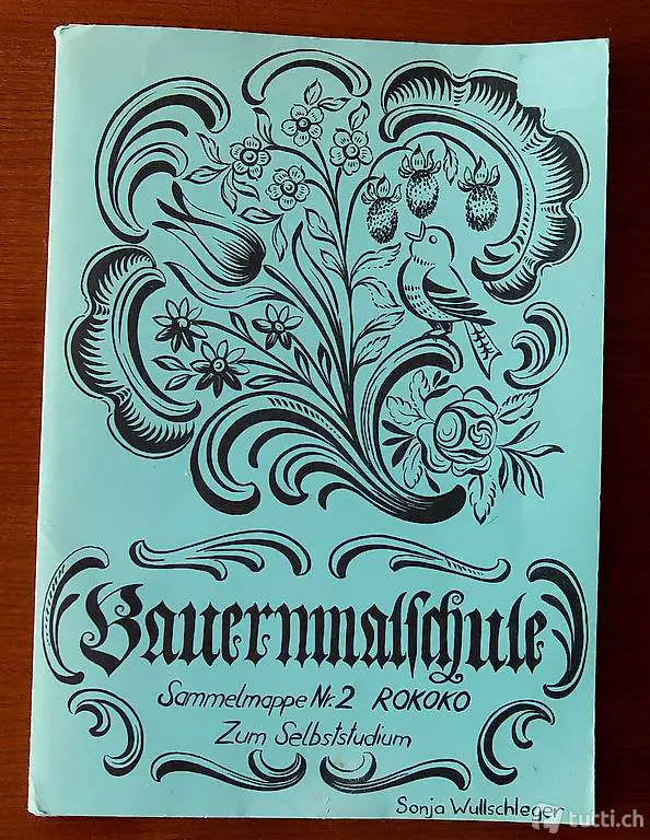  Sammelmappe 2 Bauernmalschule ROKOKO