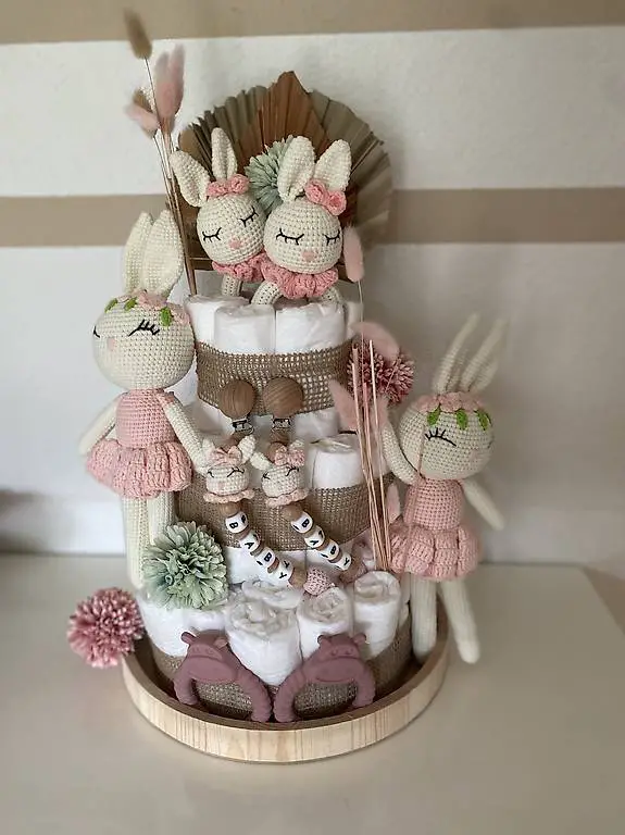 Zwillingsschwester Windeltorte