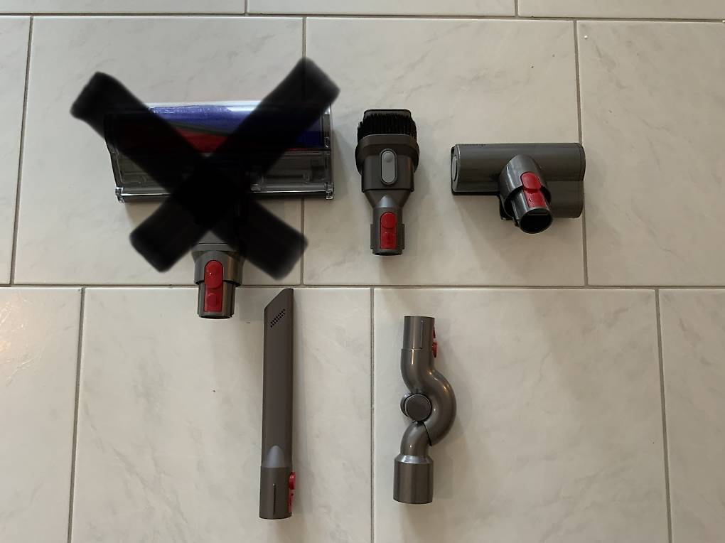 Dyson, Bürsten. Original.