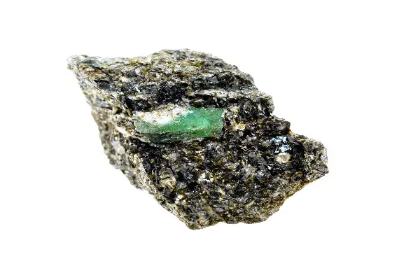 Smaragd 136.5 ct–Naturkristall in Matrix-Österreich