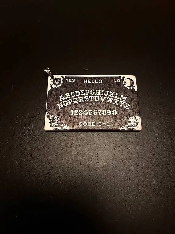 Amulett/ Anhänger Quija Board (Hexenbrett)