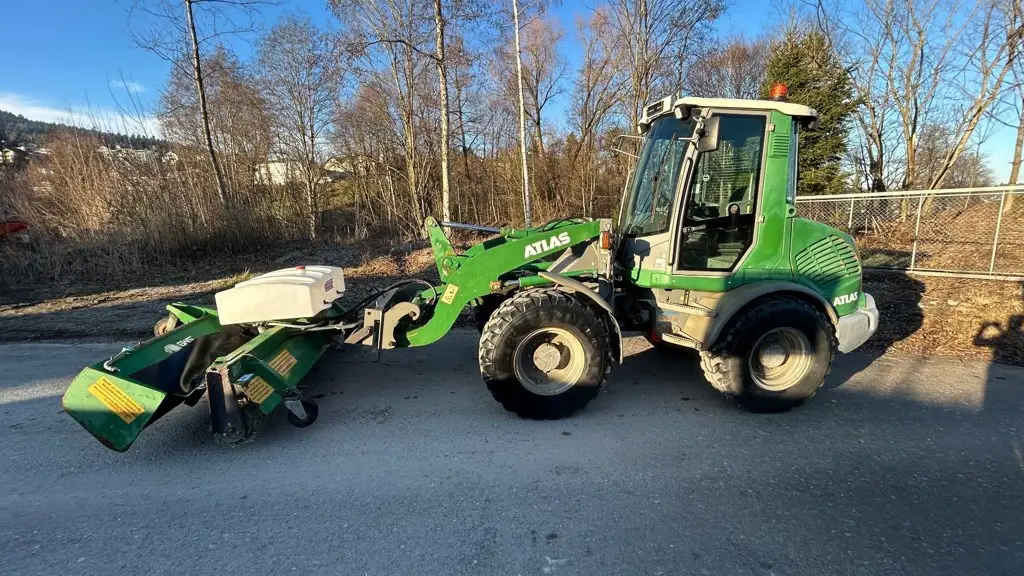 Radlader Atlas 65 mit viel Zubör