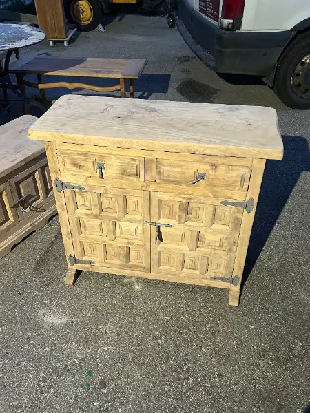 + ART 884 + Meuble espagnol 2P 2T sablé