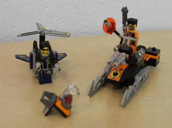 Lego Agents 8631 Mission 2 2 Jetpack Heli