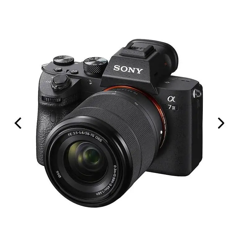 sony alpha a7 iii + fe 28?70mm f3.5?5.6 oss kit (24.2 mp, vo